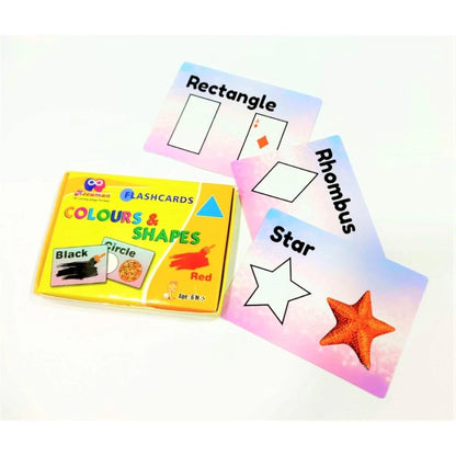 Flash Card-Colour N Shapes | Plastic | Educational Toys | 6+ Months