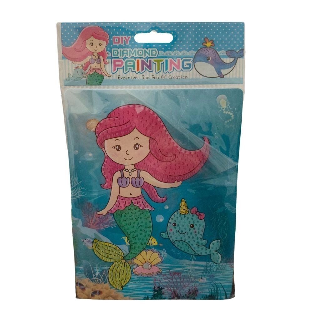 Pack Of_2 Diamond Painting Kit - Mermaid |   Cardboard  |   Stationery | 2+ Years
