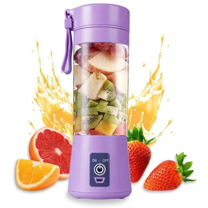 Generic Plastic Solid Electric USB Juicer (Purple)