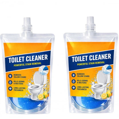 Generic Pack of 2 Ultra Clean Toilet Gel Liquid Cleaner Pouches 100 ML