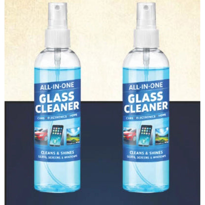 Generic Pack of 2 All-in-One Glass Cleaner Spray Bottles 100 ML