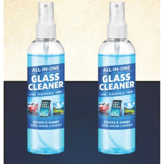 Generic Pack of 2 All-in-One Glass Cleaner Spray Bottles 100 ML