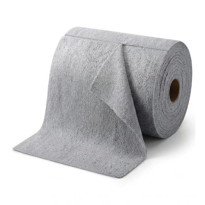 ZEERAL Pack of 2 Microfiber Cleaning Cloth (Grey)