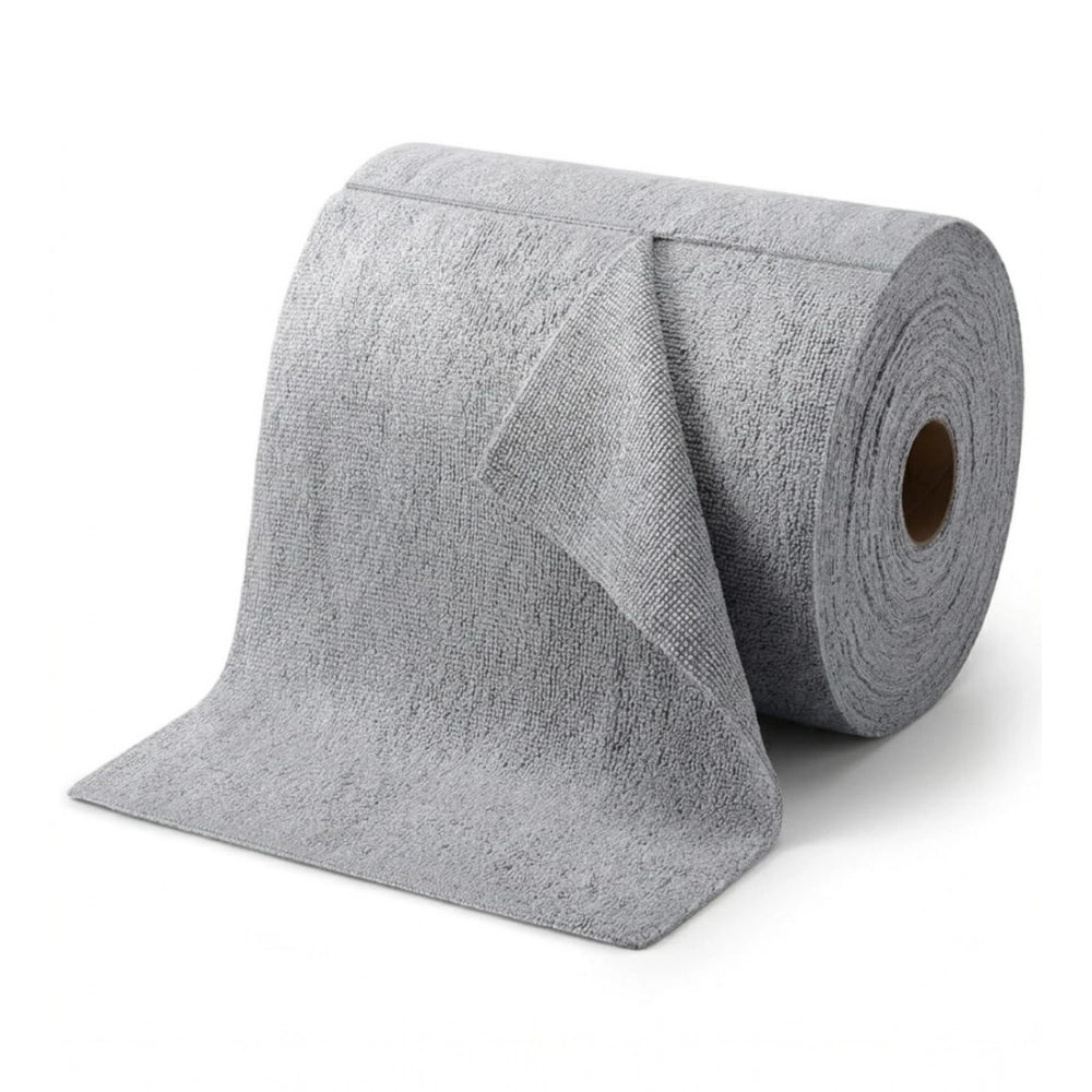 ZEERAL Pack of 2 Microfiber Cleaning Cloth (Grey)
