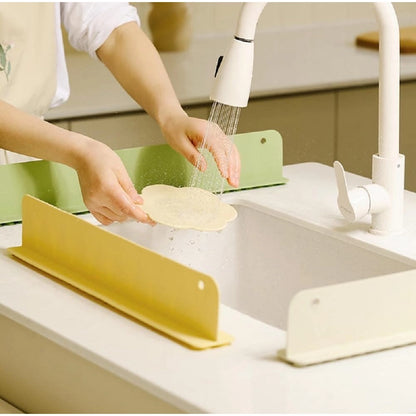 ZEERAL Silicone Sink Splash Guard for Kitchen (Multicolor)