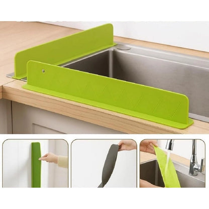 ZEERAL Silicone Sink Splash Guard for Kitchen (Multicolor)