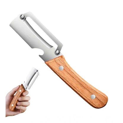 ZEERAL Pack of 2 Multi Functional Vegetable Peeler (Multicolor)