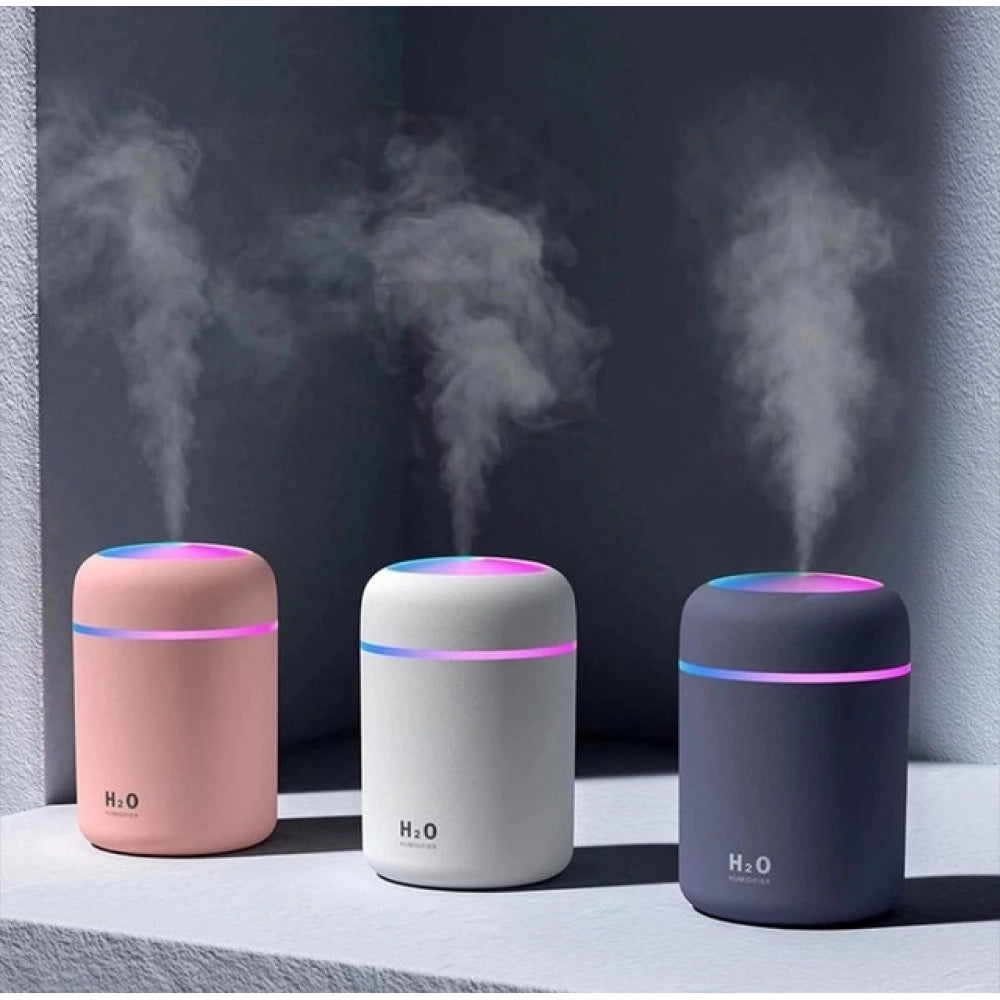 Generic H2O Humidifier Aroma Diffuser (Multicolor)