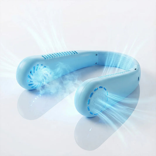 B Grade Rechargeable Hanging Neck Fan